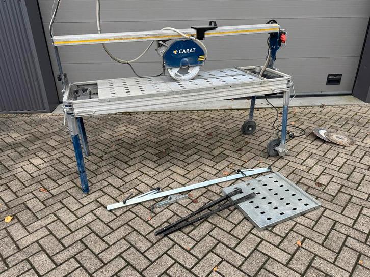 Carat Tegelzaagmachine p-3515, Doe-het-zelf en Verbouw, Gereedschap | Overige machines, Gebruikt, Ophalen