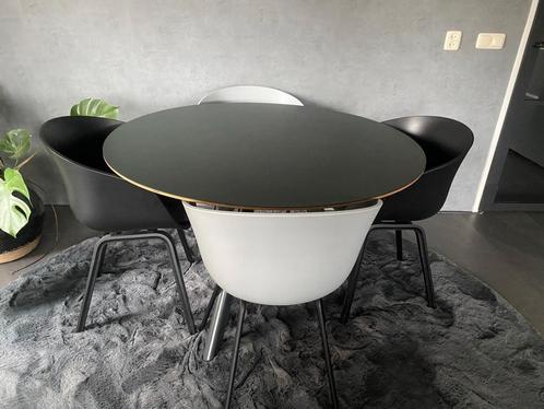 Eethoek Hay tafel en stoelen, Huis en Inrichting, Tafels | Eettafels, Zo goed als nieuw, 100 tot 150 cm, 100 tot 150 cm, Rond