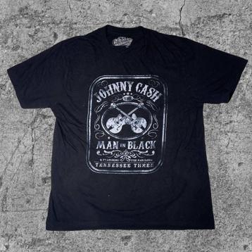 Vintage Tee Johnny Cash Man in Black Collectabilitees T-196 beschikbaar voor biedingen