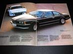 BMW 628 CSi, 633 CSi, 635 CSi, 1980; uitgebreid, Ophalen of Verzenden, Zo goed als nieuw, BMW