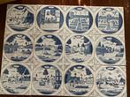 Westraven tegeltjes 1977 maanden van het jaar., Antiek en Kunst, Ophalen of Verzenden