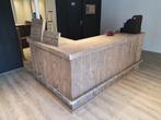Unieke kwaliteit toonbank L-model van steigerhout maatwerk, Huis en Inrichting, Kasten | Dressoirs, Ophalen, Nieuw