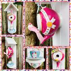 Cadeautip! Lief Lifestyle Theepot Vogelhuisje, Tuin en Terras, Ophalen, Nieuw