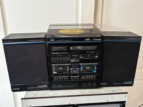 Schneider Midi2600 Stereo Set - Vintage, Audio, Tv en Foto, Stereo-sets, Gebruikt, Cassettedeck, Overige merken, Ophalen of Verzenden