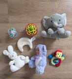Diverse knuffel en rammelaars, Kinderen en Baby's, Speelgoed | Babyspeelgoed, Ophalen of Verzenden, Zo goed als nieuw, Overige typen