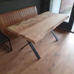boomstamtafels boomstam eettafel uniek uit 1 stuk masief hou, Ophalen, 200 cm of meer, Zo goed als nieuw, Vijf personen of meer