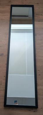 Passpiegel Staand met Zwart Metalen Frame (184.5 cm x 46 cm), Ophalen, Minder dan 50 cm, Zo goed als nieuw, 150 tot 200 cm