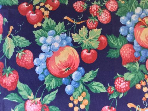Concord Joan Kessler fruit patchwork quilt lap stof 55 cm, Hobby en Vrije tijd, Stoffen en Lappen, Nieuw, Katoen, 30 tot 120 cm