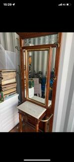 Snelle verkoop prachtige haldressoir. Van 150 voor 75, Antiek en Kunst, Antiek | Spiegels, Ophalen of Verzenden, Rechthoekig, Minder dan 100 cm