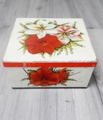vintage blik amaryllis, Ophalen of Verzenden, Gebruikt, Overige, Overige merken