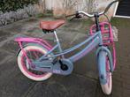 Supersuper Lola Meisjesfiets 16 inch - Grijs/Roze, Fietsen en Brommers, Fietsen | Meisjes, Ophalen, Gebruikt, Handrem, 16 inch