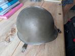 M1 Legerhelm metaal + kunststof binnenhelm h EC NL 77, Verzamelen, Ophalen of Verzenden, Landmacht, Amerika, Helm of Baret