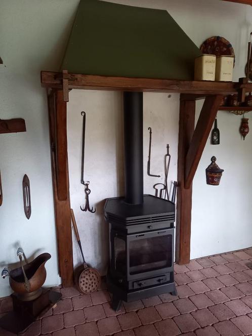 Houtkachel, Huis en Inrichting, Haarden, Gebruikt, Houthaard, Ophalen