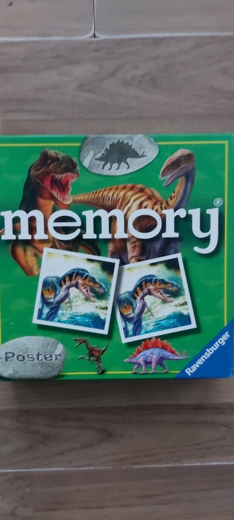 Ravensburger dinosauriërs memory, Ophalen of Verzenden, Zo goed als nieuw