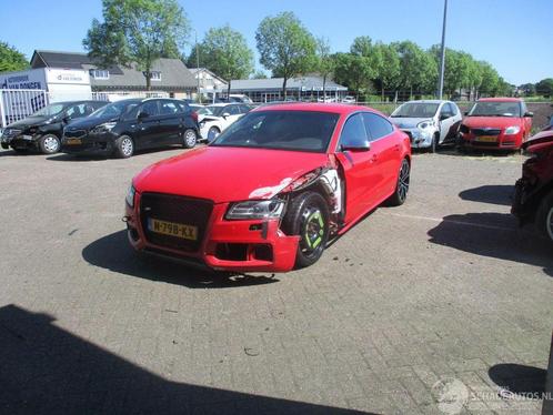 Audi S5 3.0 TFSI S5 q. Pro L (bj 2011, automaat), Auto diversen, Schadeauto's, Automaat, Benzine, Hatchback, Rood