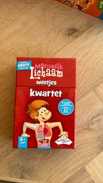 Menselijk Lichaam Weetjes- kwartet, Verzamelen, Speelkaarten, Jokers en Kwartetten, Ophalen of Verzenden, Zo goed als nieuw