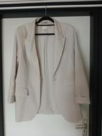 Zandkleurige H&M blazer - Maat L, Kleding | Dames, H&M, Beige, Maat 42/44 (L), Ophalen of Verzenden
