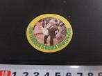 sticker John Travolta & Olivia Newton - John  TY904, Verzamelen, Ophalen, Zo goed als nieuw