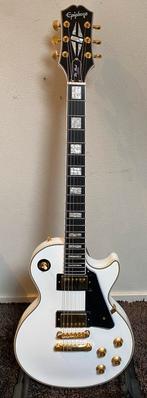 Epiphone Les Paul Custom Arctic White, Muziek en Instrumenten, Snaarinstrumenten | Gitaren | Elektrisch, Ophalen of Verzenden