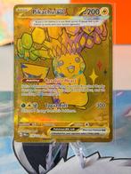 Pikachu EX #179 Prismatic Evolutions Secret Rare Gold card., Ophalen of Verzenden, Zo goed als nieuw, Losse kaart, Foil