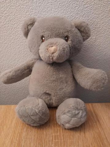 TeddyKompaniet Grijze Knuffelbeer - Zo Goed Als Nieuw beschikbaar voor biedingen