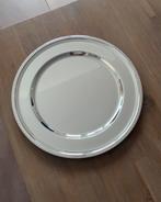 Onderborden zilverkleurig, Huis en Inrichting, Keuken | Servies, Overige materialen, Overige typen, Ophalen of Verzenden, Zo goed als nieuw