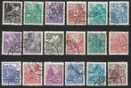 DDR 1953 405/422 5-Jaarplan, Gest, Postzegels en Munten, Postzegels | Europa | Duitsland, Ophalen of Verzenden, DDR, Gestempeld