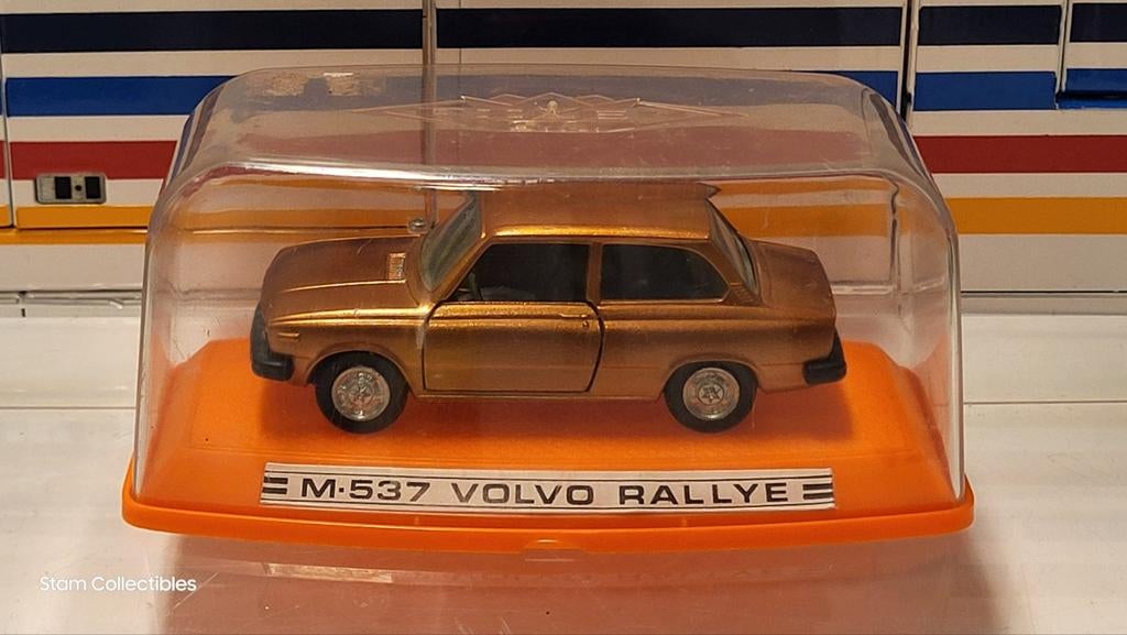 Pilen Volvo 66 DL Brown Metallic Made in Spain, Hobby en Vrije tijd, Modelauto's | 1:43, Overige merken, Gebruikt, Auto, Ophalen of Verzenden