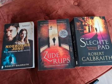 Eerste 3 delen van de C.B. Strike reeks van Robert Galbraith beschikbaar voor biedingen