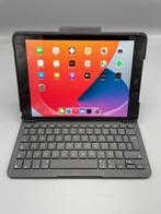 iPad 8e generatie LTE + Logitech Slim Folio toetsenbordhoes, 10 inch, 32 GB, Apple iPad, Ophalen of Verzenden