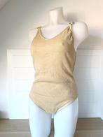 Glitter cream Gouden Badpak Reinders  maat L Nieuw, Ophalen of Verzenden, Zo goed als nieuw, Beige, Badpak