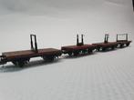 Lima schemelwagons, Gebruikt, Gelijkstroom, Wagon, Ophalen of Verzenden
