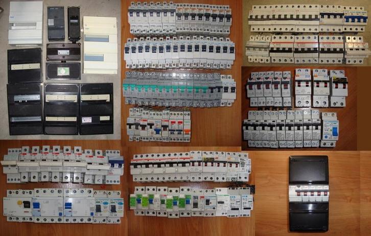 Automaat b16 C16 aardlek alamat kasten, Doe-het-zelf en Verbouw, Elektra en Kabels, Gebruikt, Overige typen, Verzenden