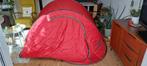 Pop-up tent 3 persoons Quechua, rood, Caravans en Kamperen, Tenten, Gebruikt
