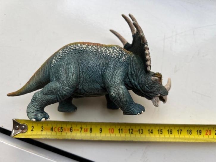 Schleich Styracosaurus – Dino speelfiguur, Verzamelen, Dierenverzamelingen, Zo goed als nieuw, Beeldje of Figuurtje, Wild dier