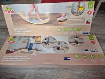 Houten Evenwichtsbalk 3-in-1 & Balansplank beschikbaar voor biedingen