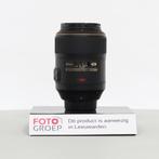 NIKON AF-S 105mm F/2.8 VR MACRO (OCC-Leeuwarden), Foto-Groep, Luttekepoortstraat 26 3841 AX Harderwijk, Ophalen of Verzenden, Zo goed als nieuw