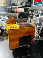 Bakplaat 220volt op wielen, Huis en Inrichting, Ophalen of Verzenden, Zo goed als nieuw