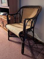 Leuke vintage stoel rieten webbing, Ophalen