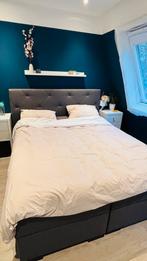 Boxspring 160x200 met opbergruimte, Ophalen, Tweepersoons, Zo goed als nieuw, 200 cm