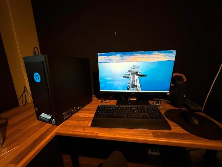 Lenovo Legion T5 + MSI Optic G32 - 31.5 inch Curved - 165 HZ, Computers en Software, Desktop Pc's, Zo goed als nieuw, 2 tot 3 Ghz