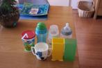Flesjes ,drinkbeker,pakjeshouder 2x    €0,50 per stuk, Ophalen of Verzenden, Gebruikt, Overige typen