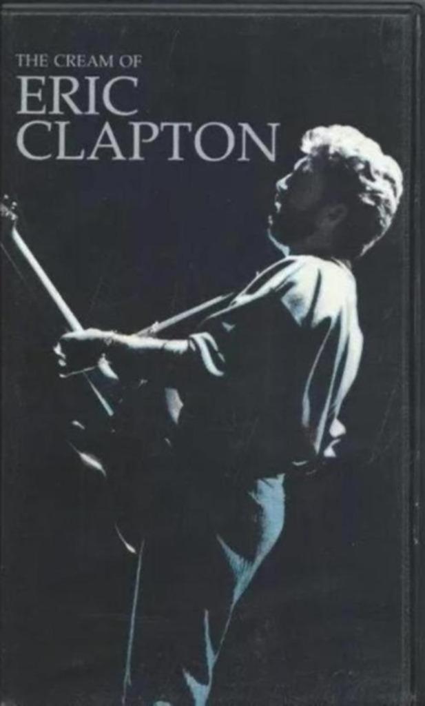 VHS Eric Clapton - The Cream Of Eric Clapton 081 188 3 Pal, Cd's en Dvd's, VHS | Documentaire, Tv en Muziek, Muziek en Concerten