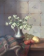 E. P. Moleveld (1946) - Stilleven met sneeuwbessen en fruit, Ophalen of Verzenden