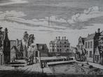 Kopergravure Gezicht op Halfweg Haarlem A. Rademaker 1728, Verzenden