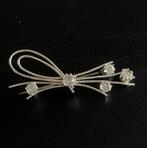 Prachtige vintage zilveren sierlijke Broche 925, 4 tot 7 cm, Ophalen of Verzenden, Zo goed als nieuw, Zilver