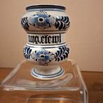 Vintage Apothekerspotjes ca. 12 cm hoog. Echt Delfts blauw ., Ophalen of Verzenden