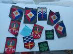 11 mouw emblemen, Ophalen of Verzenden, Landmacht, Nederland, Embleem of Badge