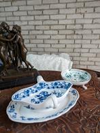 Sauskom, Meissen. Blauwe design, Ophalen of Verzenden