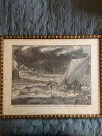 Gravure 1978 - Moerdijkbrug Juliana, Antiek en Kunst, Kunst | Etsen en Gravures, Ophalen